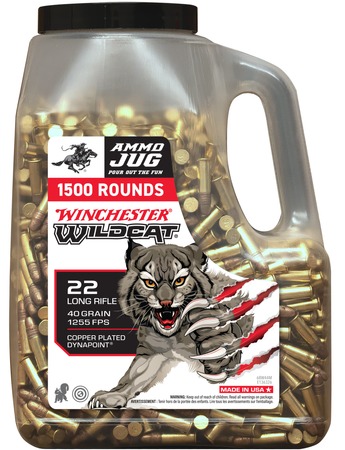 [020892105317] WIN WW22LRJUG  22LR DP WILDCAT JUG 40GR     1500/3