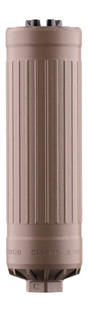 [810128164467] Dead Air CT5PDTFDE5824 CT5P Patrol 6mm/5.56 NATO 1.60" Flat Dark Earth Haynes 282 5/8x24