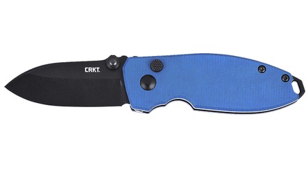 [794023247442] CRKT 2474BDC  SQUID        BUTTON LOCK  2.27 BLUE