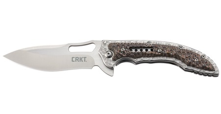 [794023546019] CRKT 5460C    FOSSIL COMPACT    3.41         BROWN