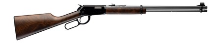 [023614900436] Winchester Repeating Arms 524213102 Ranger High Grade 22 LR 15+1 20" Gloss Blued Button Rifled Barrel, Black Anodized Aluminum Alloy Grooved Receiver, Grade II Satin Walnut Fixed Stock