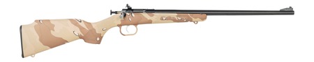 [611613021780] Crickett KSA2178 My First Rifle Gen2 22 LR 1rd 16.13" Blued Single Shot Barrel, Drilled  &  Tapped Receiver, Hydrodipped Desert Storm Camo, Fixed Synthetic Stock