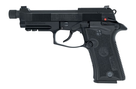 [810059266049] Langdon Tactical Tech 80X32BTJ Beretta Cheetah 80X Micro-Compact 32 ACP 13+1 4.40" Black Threaded Barrel, Black Bruniton Carbon Steel Optic Ready/Serrated Slide, Black Anodized Aluminum Frame w/Picati