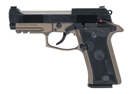 [810059266094] Langdon Tactical Tech 80X32ZTJBN Beretta Cheetah 80X 32 ACP 12+1 3.90" Stainless Barrel, Black Bruniton Carbon Steel Optic Ready/Serrated Slide, Bronze Anodized Aluminum Frame w/Picatinny Rail, Textur