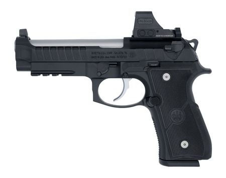 [810059266162] Langdon Tactical Tech 92E2TJRRBS Beretta 92 Elite  Full Size 9mm Luger 18+1 4.70" Stainless Barrel, Inox Stainless Steel Optic Ready/Serrated Slide, Black Anodized Aluminum Frame w/Picatinny Rail, Tex