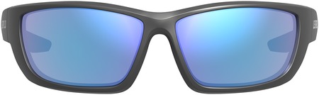 [030317048730] LEU 186746 CHEYENNE   MATTE BLACK     BLUE MIRROR
