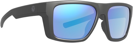 [030317048761] LEU 186749 SKYLINE    MATTE BLACK     BLUE MIRROR