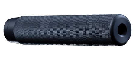 [011516100610] Sonicore 50100601 Valor 9  9mmLuger 1.36" Black Aluminum/Stainless Steel 1/2"x28