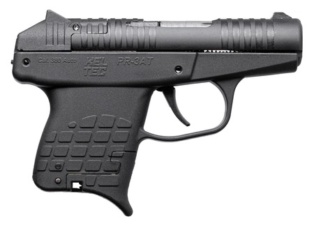 [640832012033] Kel-Tec PR3ATBLK10 PR-3AT Compact Frame 380 ACP 10+1 2.85" Black Rotating Barrel Shroud, Black Polymer Frame