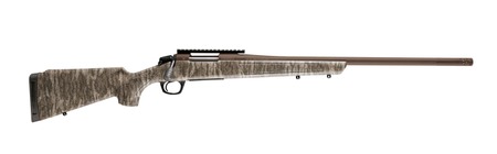 [043125001798] CVA CR3981MOBL Cascade XT 6.5 Creedmoor 4+1 22" Midnight Bronze Cerakote Fluted Threaded Steel Barrel  &  Receiver w/Picatinny Rail, Mossy Oak Bottomland Adjustable Synthetic Stock, Right Hand