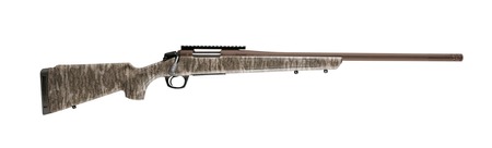 [043125001811] CVA CR3985MOBL Cascade XT 450 Bushmaster 2+1 22" Midnight Bronze Cerakote Fluted Threaded Steel Barrel  &  Receiver w/Picatinny Rail, Mossy Oak Bottomland Adjustable Synthetic Stock, Right Hand