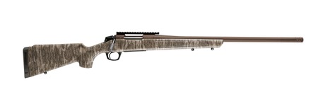 [043125001859] CVA CR3991MOBL Cascade XT 300 Win Mag 3+1 24" Midnight Bronze Cerakote Fluted Threaded Steel Barrel  &  Receiver w/Picatinny Rail, Mossy Oak Bottomland Adjustable Synthetic Stock, Right Hand