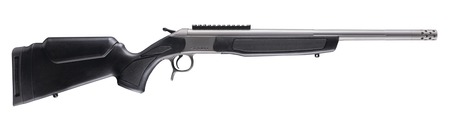 [043125002283] CVA CR4437S Cascade Takedown 308 Win 1rd 20" Matte Stainless Steel Threaded Barrel  &  Receiver w/Picatinny Rail, Black Synthetic Stock