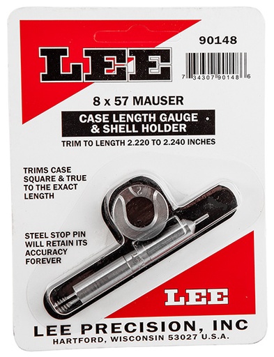 [734307901486] Lee Precision 90148 Case Length Gauge  8x57 Mauser