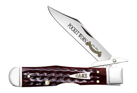 [021205552361] CASE 55236 CHEETAH CUB POCKET WORN MAHOGANY BONE