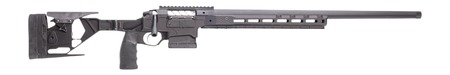 [810210750196] Seekins Precision 11710511F Havak Hit Pro M3 22 Creedmoor 24" Black Heavy Contour Threaded Barrel, Black Armorer Anodized Aluminum Receiver w/Picatinny Rail, Arca Rail Forend, Adjustable Folding Black
