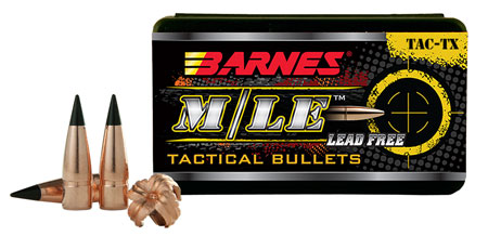 [716876308125] Barnes Bullets 30320 TAC-TX M/LE 300Blackout 120gr Flat Base 50/Box