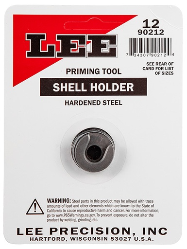 [734307902124] Lee Precision 90212 Shell Holder AP Only #12