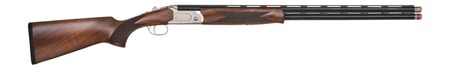 [884110754929] Mossberg 75492 Gold Reserve  28 Gauge Break Open 3" 2rd 28" Blue Polished Over/Under Vent Rib Barrel, Silver w/Engraved Scroll  &  Gold Inlay Receiver, Grade A Walnut Stock