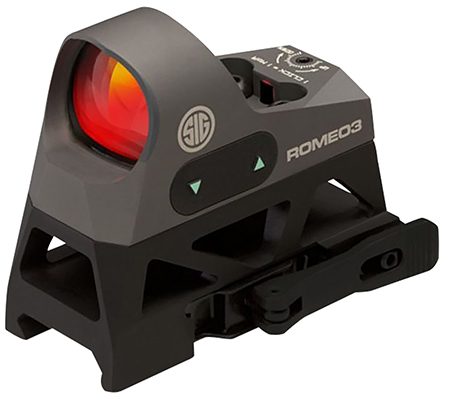 [798681521357] Sig Sauer Electro-Optics SOR31002 Romeo3  Graphite 1 x 25 mm 3 MOA Red Dot