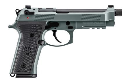 [082442067247] Beretta USA JS92M9A4GLUN18 M9A4 Overlanding Full Size Frame 9mm Luger 18+1 5.10" Black Threaded Barrel, Lunar Cerakote Steel Optic Ready/Serrated Slide, Lunar Cerakote Aluminum Frame w/Beavertail  &  Pi