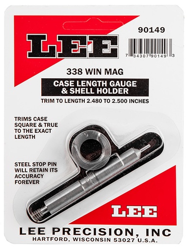[734307901493] Lee Precision 90149 Case Length Gauge  338 Win Mag