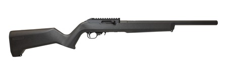 [818725013805] Franklin Armory 0290003BLK F22 V 22 LR 10+1 18" Black Integrated Suppressor Barrel, Black Hardcoat Anodize Aluminum Receiver w/Picatinny Rail, Black Magpul MOE X-22 Synthetic Stock, Ruger BX Trigger