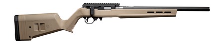 [850053228551] Angstadt Arms AAVV22BMFR Vanquish Summit 22 LR 10+1 18.50" Black Ported Barrel, Black Hardcoat Anodize Aluminum Receiver w/Picatinny Rail, Flat Dark Earth Magpul X-22 Hunter Synthetic Stock