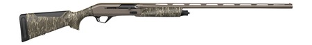 [193212032744] Retay USA ACEBRBL28 Ace  12 Gauge Semi-Auto 3" 3+1 28" Bronze Cerakote Deep Bore Barrel, Bronze Cerakote Aluminum Slopeback Receiver, Fixed Mossy Oak Bottomland Synthetic Stock