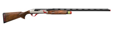 [193212035905] Retay USA ACES30 Ace  12 Gauge Semi-Auto 3" 3+1 30" Black Ported Barrel, Nickel Aluminum Receiver, Fixed Walnut Stock