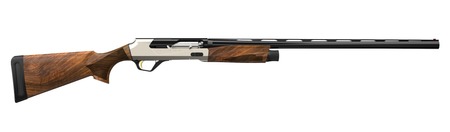 [193212035967] Retay USA RACEUL26 Ace-R Upland Ultralight 12 Gauge Semi-Auto 3" 3+1 26" Black Deep Bore Barrel, Aluminum Humpback Drilled  &  Tapped Receiver, Fixed Satin Walnut  Stock