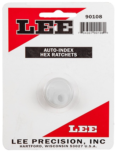 [734307901080] Lee Precision 90108 Auto Index Hex Rachet 3 Per Pack