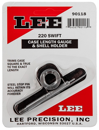 [734307901189] Lee Precision 90118 Case Length Gauge  220 Swift Steel