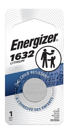 [039800104790] ENERGIZER ECR1632BP   1632 LITHIUM  (6 PER CARTON)