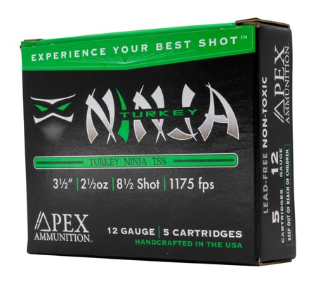 [850010408170] APEX AMMO NINJA35    12G 3.5  2-1/2 8.5       5/10