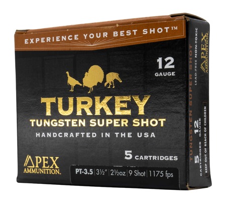 [859781007612] APEX AMMO STH-35     12G 3.5  2-1/2 7.5/9     5/10