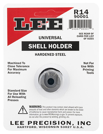 [734307900014] Lee Precision 90001 Shell Holder Universal #14R 44/40 / 45 Long Colt