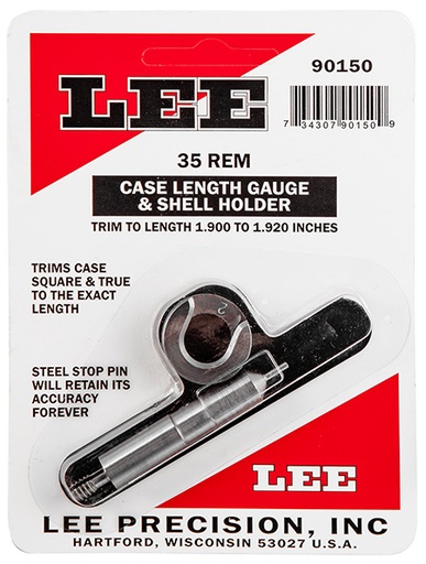 [734307901509] Lee Precision 90150 Case Length Gauge  35 Rem