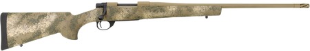 [682146889956] Howa HFN308PR 1500 Fence Line 308 Win 4+1 22" Burnt Bronze Cerakote Threaded Barrel, Burnt Bronze Cerakote Aluminum Drilled  &  Tapped Receiver, Prairie Reaper Camo Fixed Synthetic Stock, Right Hand