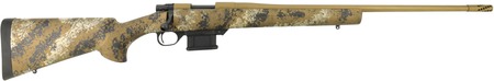 [682146890075] Howa HMFN65GRSE 1500 Fence Line 6.5 Grendel 5+1 22" Flat Dark Earth Cerakote Threaded Barrel, Flat Dark Earth Cerakote Aluminum Drilled  &  Tapped Receiver, Scorched Earth Camo Fixed Synthetic Stock, Ri