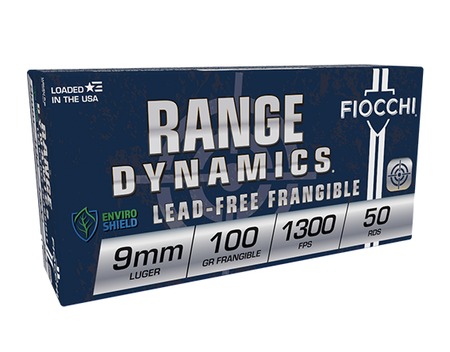 [762344711799] FIO 9FRANG    9MM 100GR RANGE DYNAMICS 50/20