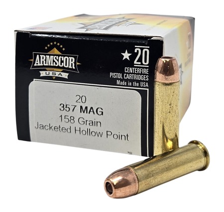 [812285020068] ARMS FAC3574N        357 MAG-158GR JHP       20/25