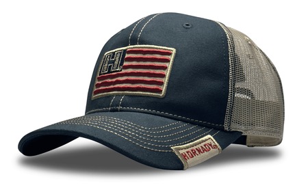 [784802101003] HDESIGN 10100  HORNADY H FLAG NAVY TRUCKER