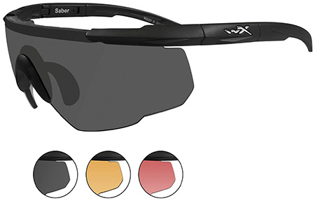 [712316003155] Wiley X Eyewear 309  Saber Advanced Safety Glasses Matte Black