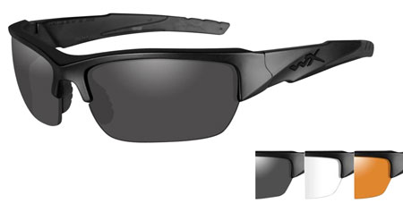 [712316011051] Wiley X Eyewear CHVAL06 Valor Safety Glasses Matte Black