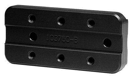 [990482718435] Mdt Sporting Goods Inc 104059BLK Forend Weight  0.52 lbs Each (5 Pack), Black Steel, Compatible w/ MDT ACC Chassis