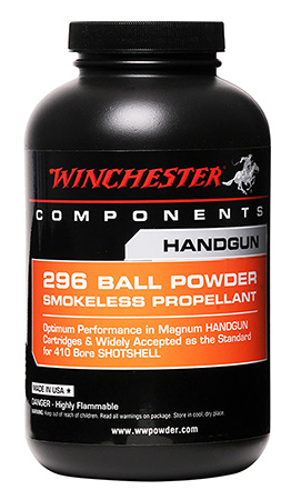 [039288029618] Winchester Powder 2961 Ball Powder 296 Handgun Multi-Caliber 1 lb