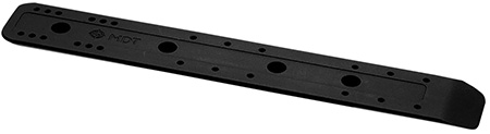 [990482717612] Mdt Sporting Goods Inc 103416BLK M-LOK ARCA Rail  Black Anodized 3.30" Long M-LOK Mount
