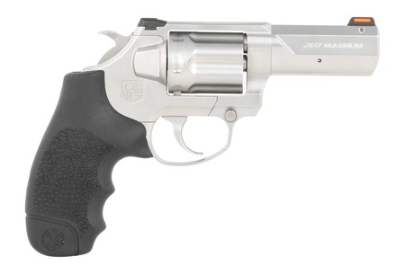 [810035756670] Diamondback DB0700S713 SDR DA/SA 357 Mag/38 Special +P 6 Shot 3" Glass Bead Stainless Steel Barrel, Cylinder  &  Frame, Black Hogue Rubber Grip, Exposed Hammer