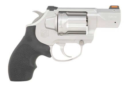 [810035756687] Diamondback DB0700P711 SDR  Small 9mm Luger 6 Shot 2" Glass Bead Stainless Steel Barrel, Cylinder  &  Frame, Black Hogue Rubber Grip, Exposed Hammer